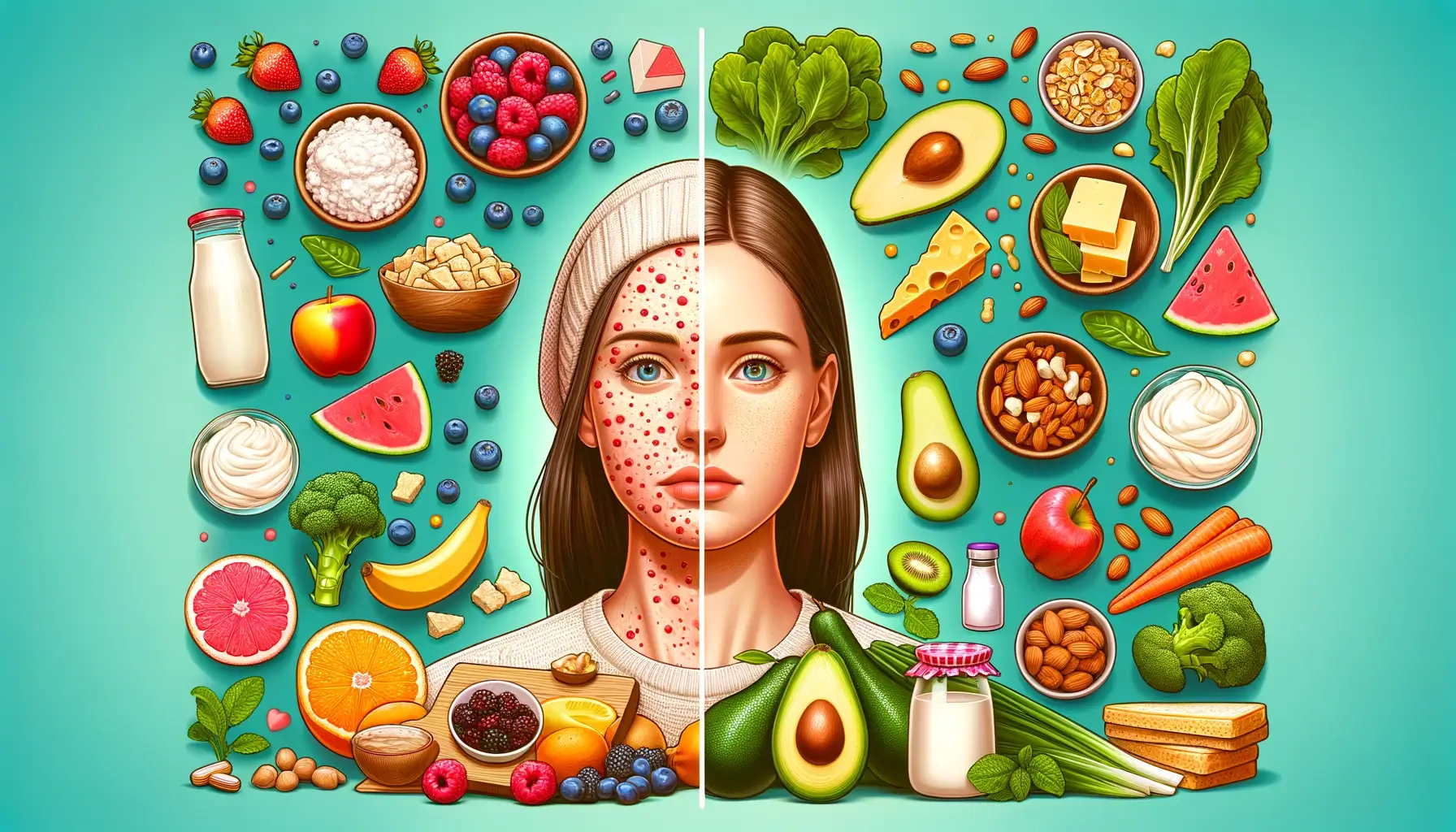 The Connection Between Diet and Acne